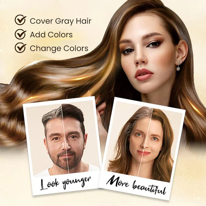 Long Lasting Natural Hair Dye Shampoo✨