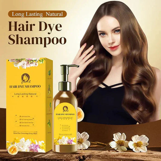 Long Lasting Natural Hair Dye Shampoo✨