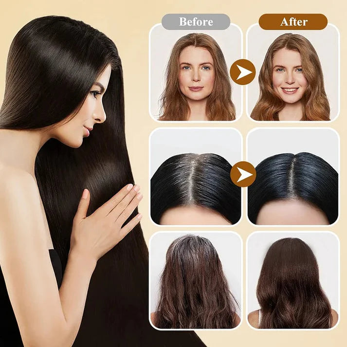 Long Lasting Natural Hair Dye Shampoo✨