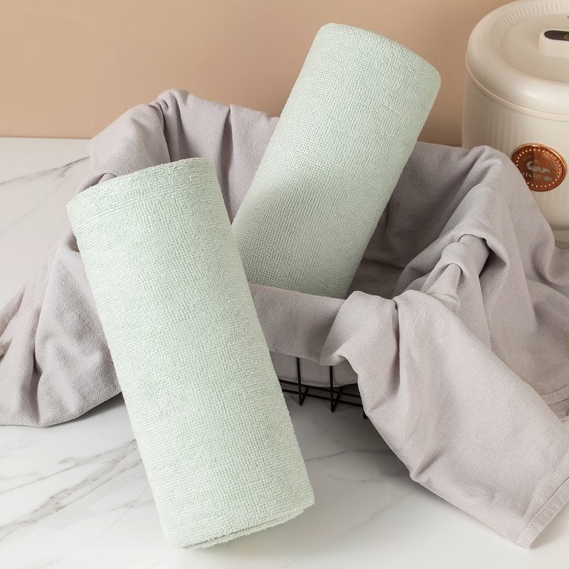 Microfiber Cleaning Cloth roll (Reusable upto 120x20 times✨)